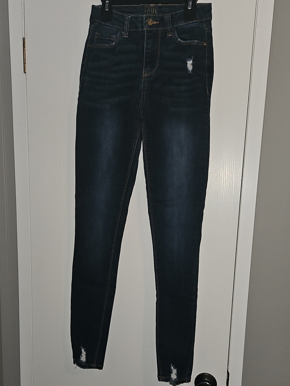 True Craft Dark Indigo Skinny Jeans